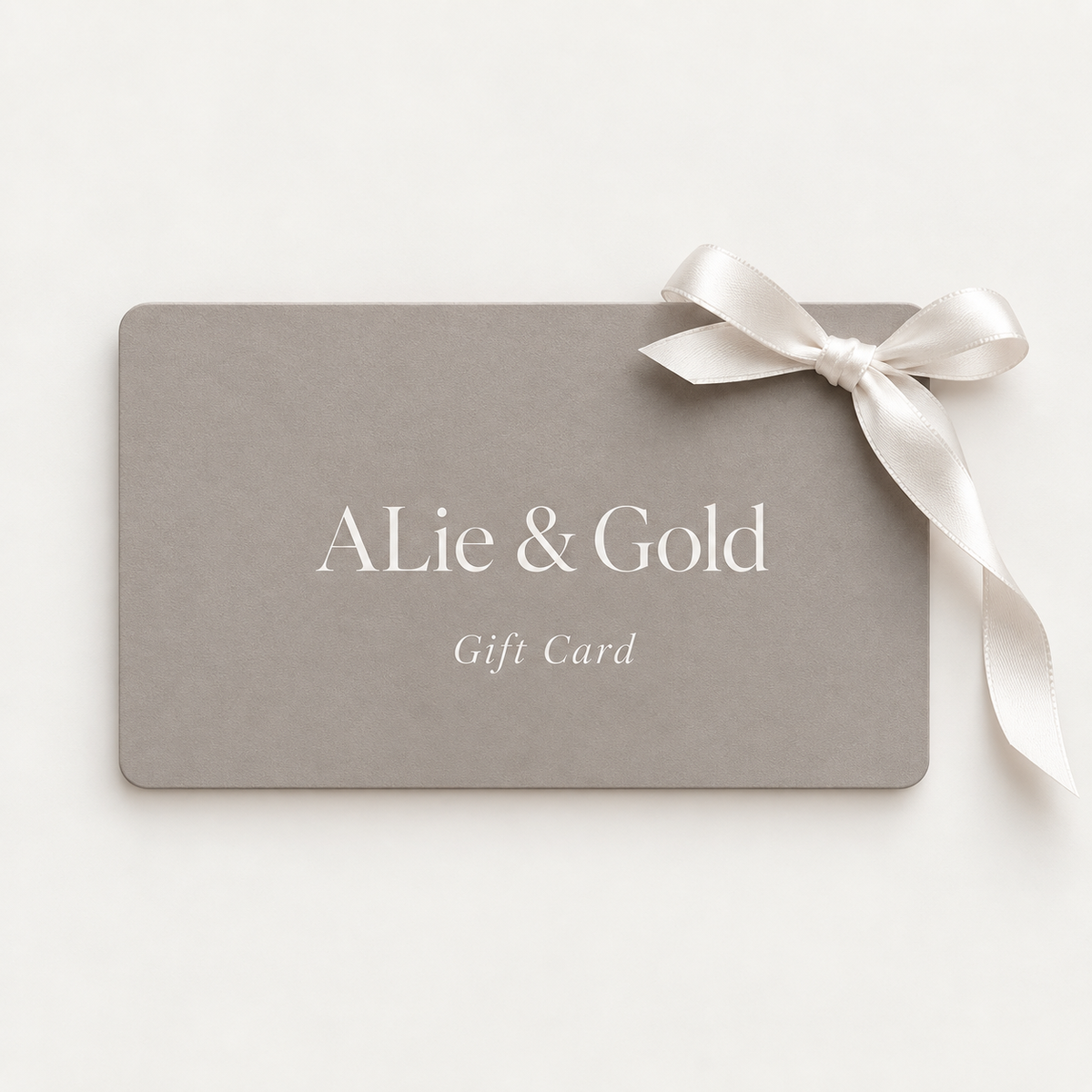 Alie & Gold - lahjakortti